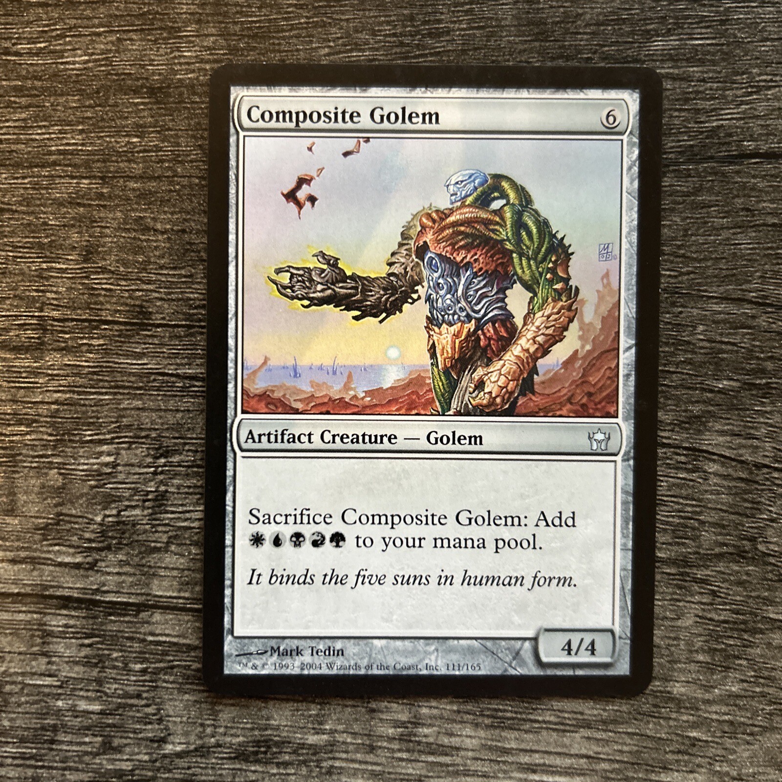 MTG 1x Composite Golem x1 LP Fifth Dawn