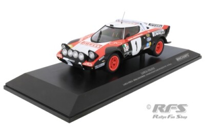 Lancia Stratos HF Walter Röhrl Saarland Rallye Rally 1978 1:18 Minichamps