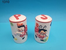 porta sale e pepe in ceramica decorata