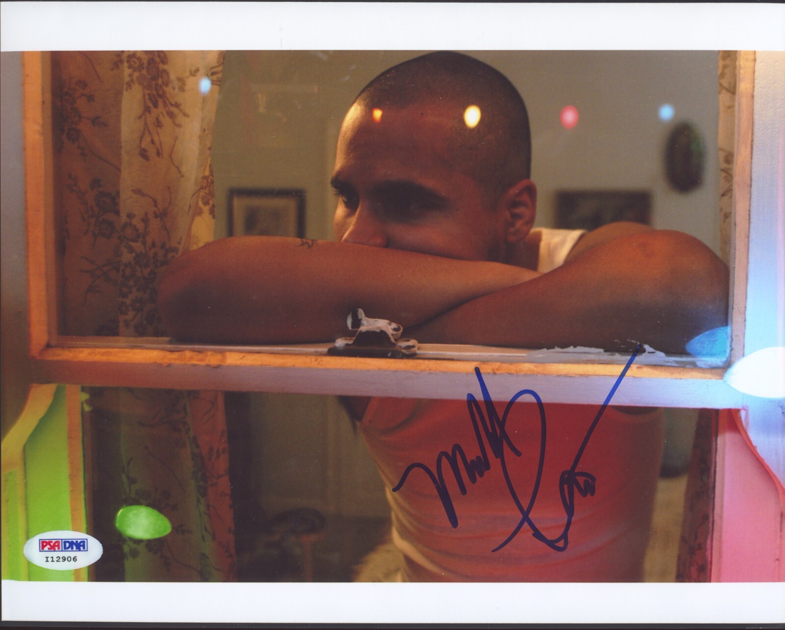 Michael Pena Signed 8x10 Autographed Photo PSA/DNA CoA Auth CRASH End of Watch