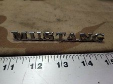 Ford Vintage Mustang Emblem Oem Fomoco
