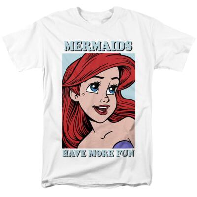 Disney Damen T-Shirt The Little Mermaid Fun 100th Anniversary S-2XL Official