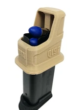 Ruger Max-9 Magazine Speed Loader, Hilljak QL9P Dark Earth