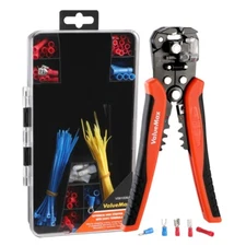 ValueMax 266PCS Automatic Wire Stripper Tool Kits 3-in-1 Stripper/Cutter/Crimper