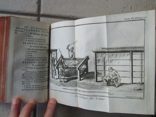 PLUCHE : LE SPECTACLE DE LA NATURE, 1747. Tome 6 avec 30 planches dépliantes. - Picture 8 of 22