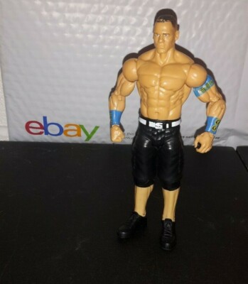 WWE Mattel Basic John Cena Black Shorts & Blue Gear Cenation Loose