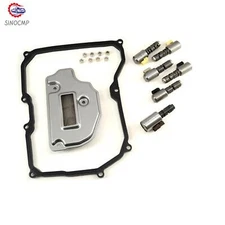 TF60SN 09G Transmission Solenoid Kit Fits for 2005-2010 Jetta 2.5L 06-17 Beetle