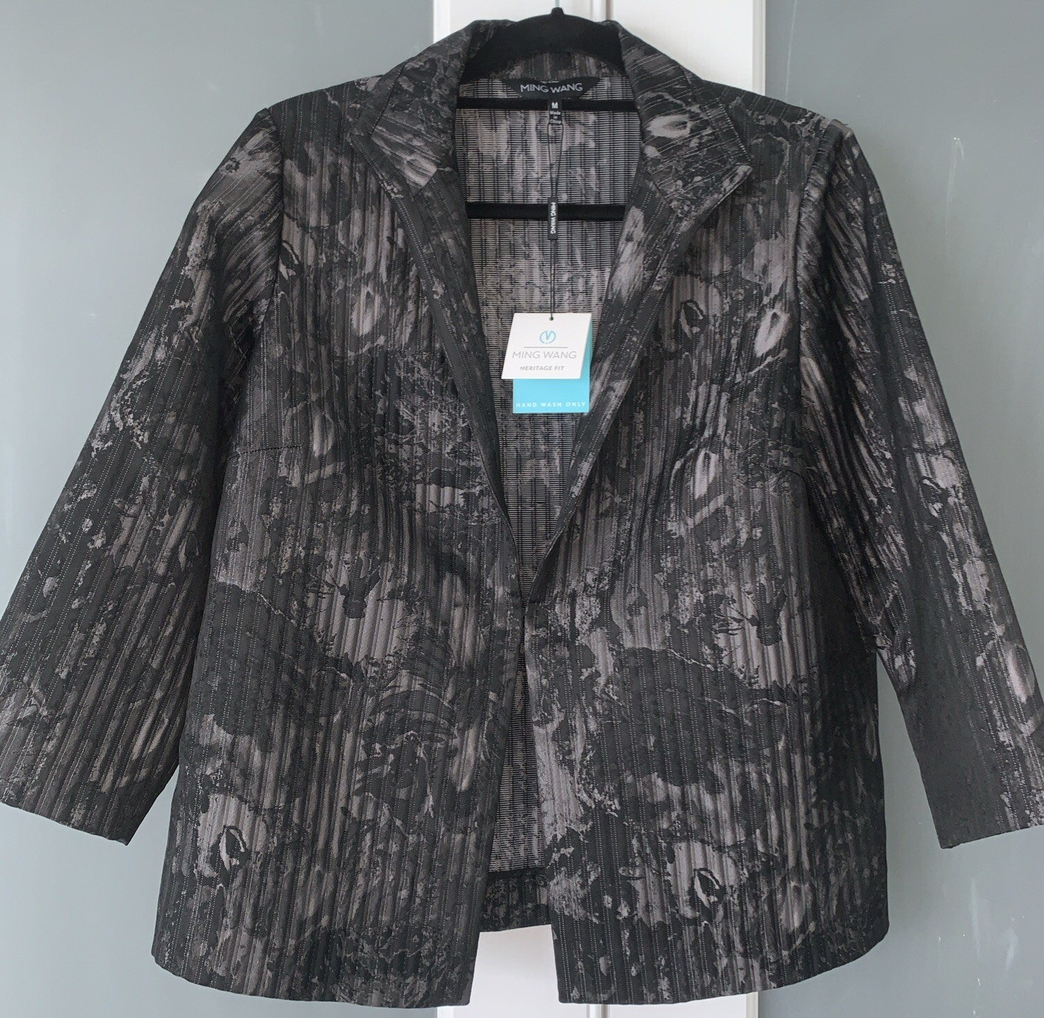 New Ming Wang Formal Black Jacket Size M