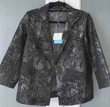 New Ming Wang Formal Black Jacket Size M