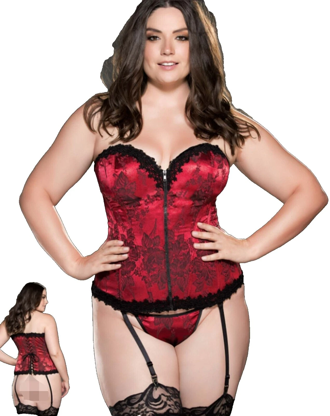 Shirley of Hollywood Plus Size Corsets & Bustiers for Women