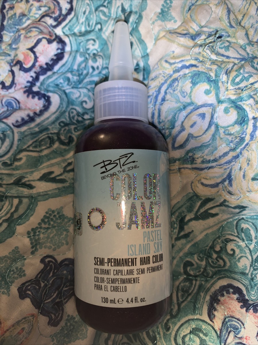 BTZ Color Jamz Semi Permanent Hair Color Pastel Island Sky | eBay