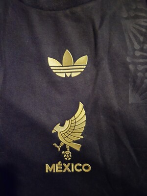Mexico Jersey Seleccion Mexicana Black Gold 2025 XL