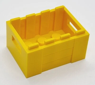 LEGO 1 x Box Kiste Container 3x4x2 gelb TOP - Bild 1 von 2