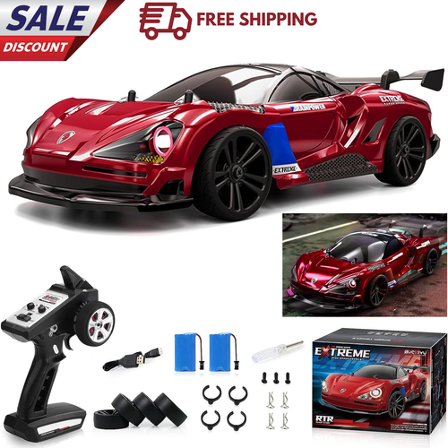 116 Scale RC Drift Car Hobby Grade High Speed 4WD Racing Remote