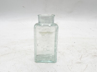 VINTAGE KLARGLAS CHEMIKER FLASCHE KLEINE LOVELL AYERS PILLEN