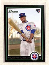 2010 Bowman  #BDP36 Wellington Castillo RC EX