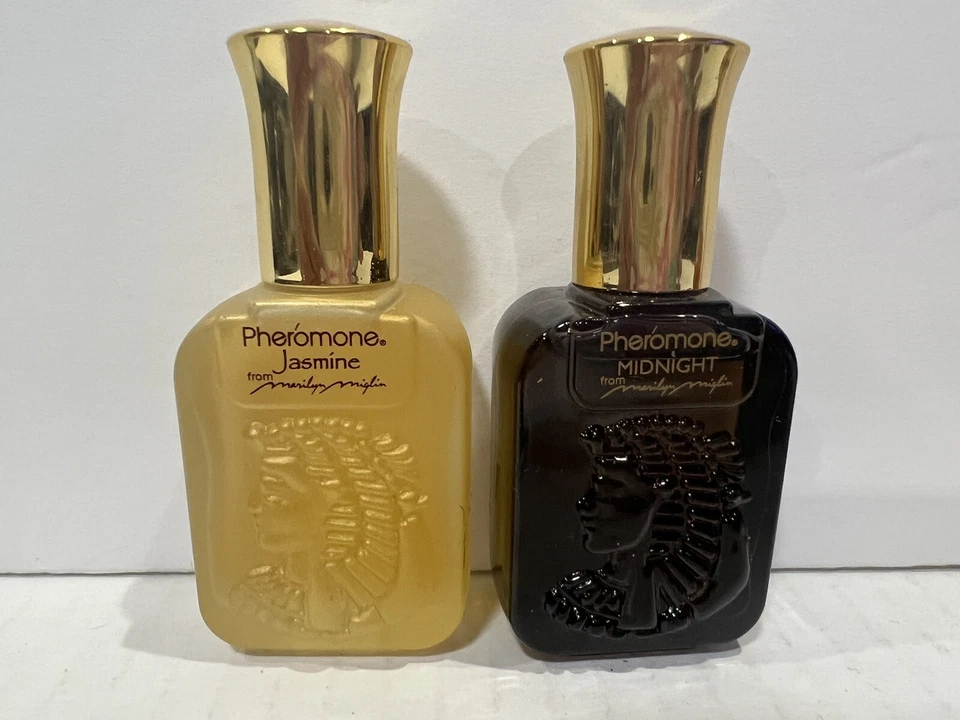 4 eau de parfum Marilyn Miglin feromonas para mujer 0,50 oz jazmín/oro/medianoche/o Foto 2 de 3