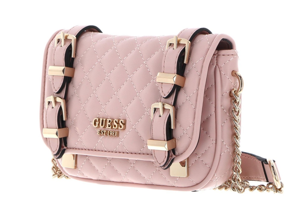 Crossbody Guess Leder Tasche GUESS Crossbody Flap Shoulder Bag