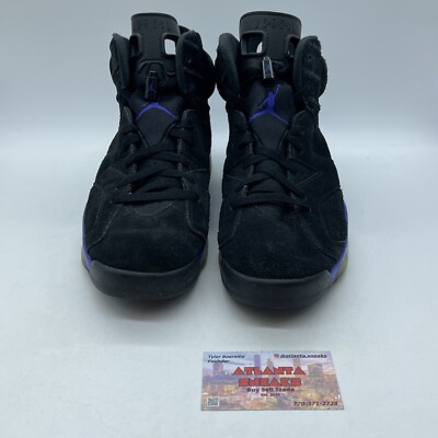 Size 11 - Air Jordan 6 Retro Aqua Black Blue Purple White