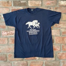 Vintage Single Stitch Made in USA Michigan Standardbred Breeders Association