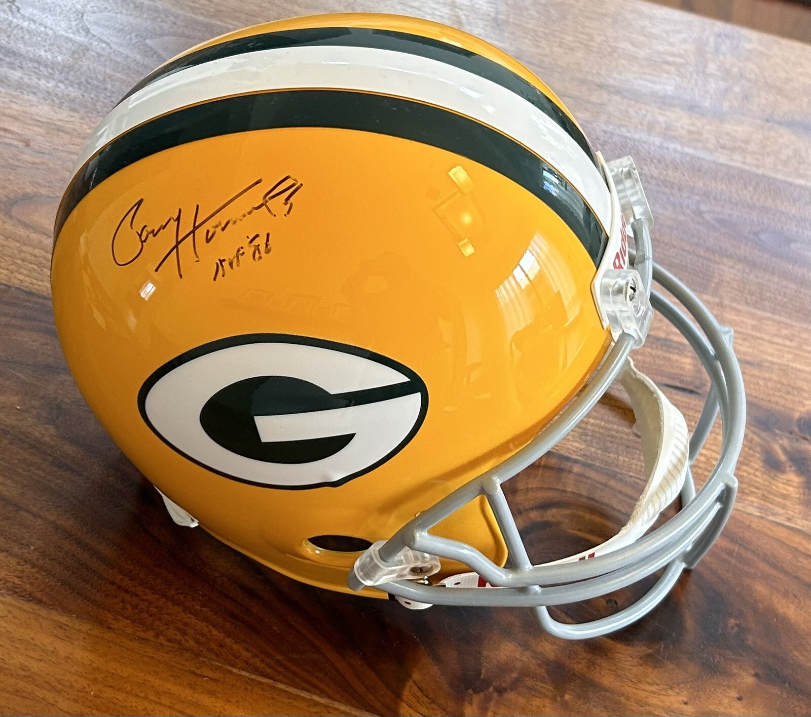 Paul Hornung Autographed Signed Green Bay Packers AUTO NFL FULL SIZE AUTHENTIC HELMET JSA 