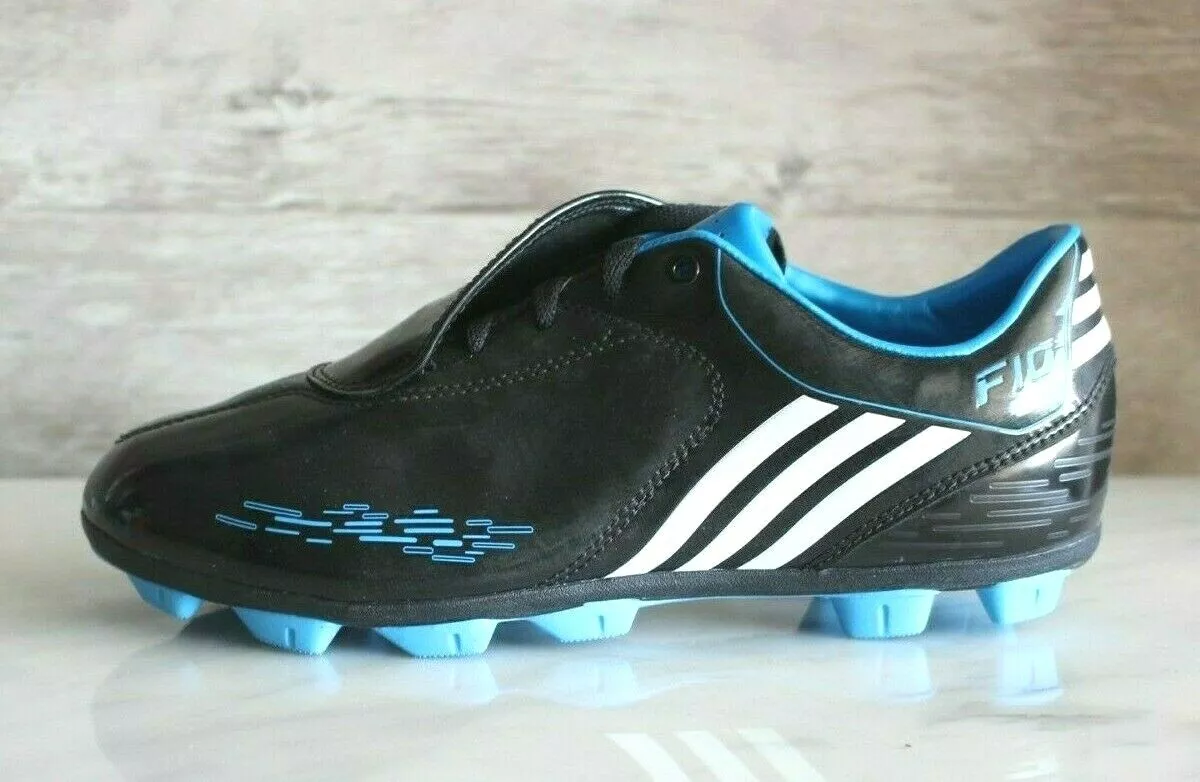 Memoria choque horizonte Adidas F10 I TRX HG Black Soccer Cleats Tunit Football Boots Shoes US-6  Vintage | eBay