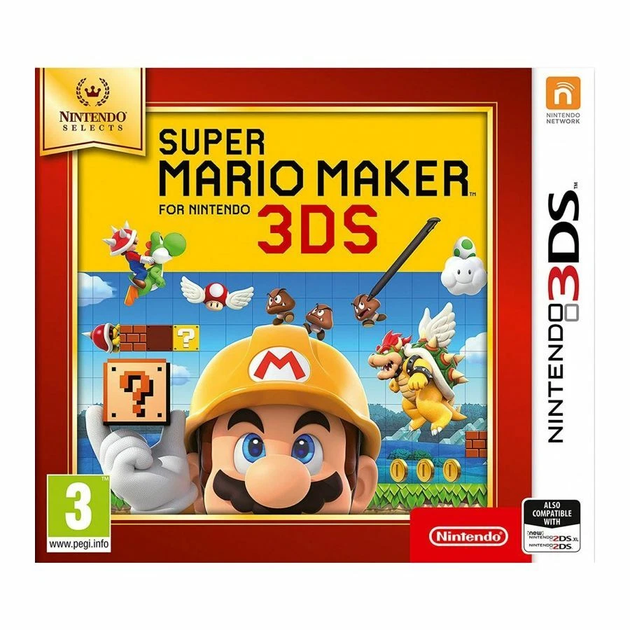 Super Mario Maker - Nintendo Selects 3DS BRAND NEW AND SEALED - FREE SHIPPING