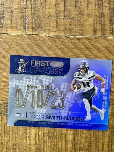 2025 Topps Signature Jaxon Smith-Njigba Base (RAW)