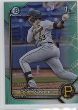 2022 Bowman Chrome Prospects Aqua Refractor 57/125 Dariel Lopez #BCP-56 s3g