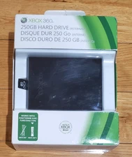 Genuine Microsoft 250GB Hard Drive HDD Xbox 360 Slim S, NEW FACTORY SEALED 2010