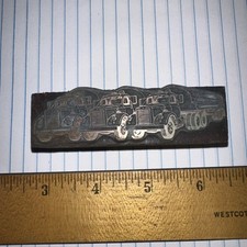 Printing Block ( 3 Old Tractor Trailers )