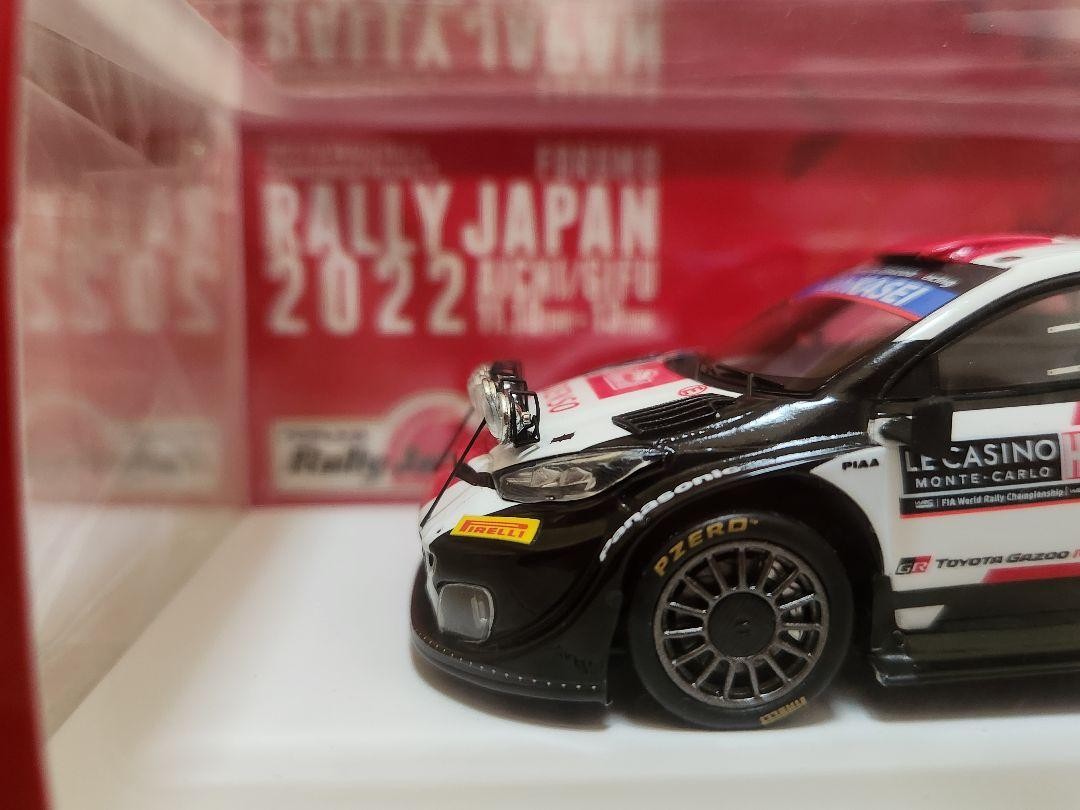 ミニカー TOYOTA GR Yaris Rally1 HYBRID NEW TOYOTA GR YARIS RALLY1 HYBRID Monte Carlo 1:43 scale
