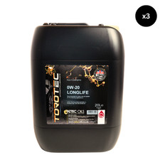 3x20L Torotec 0W-20 Fully Synthetic Engine Oil C5 Ford WSS-M2C956-A1 VW 508/509 5.08 per litre