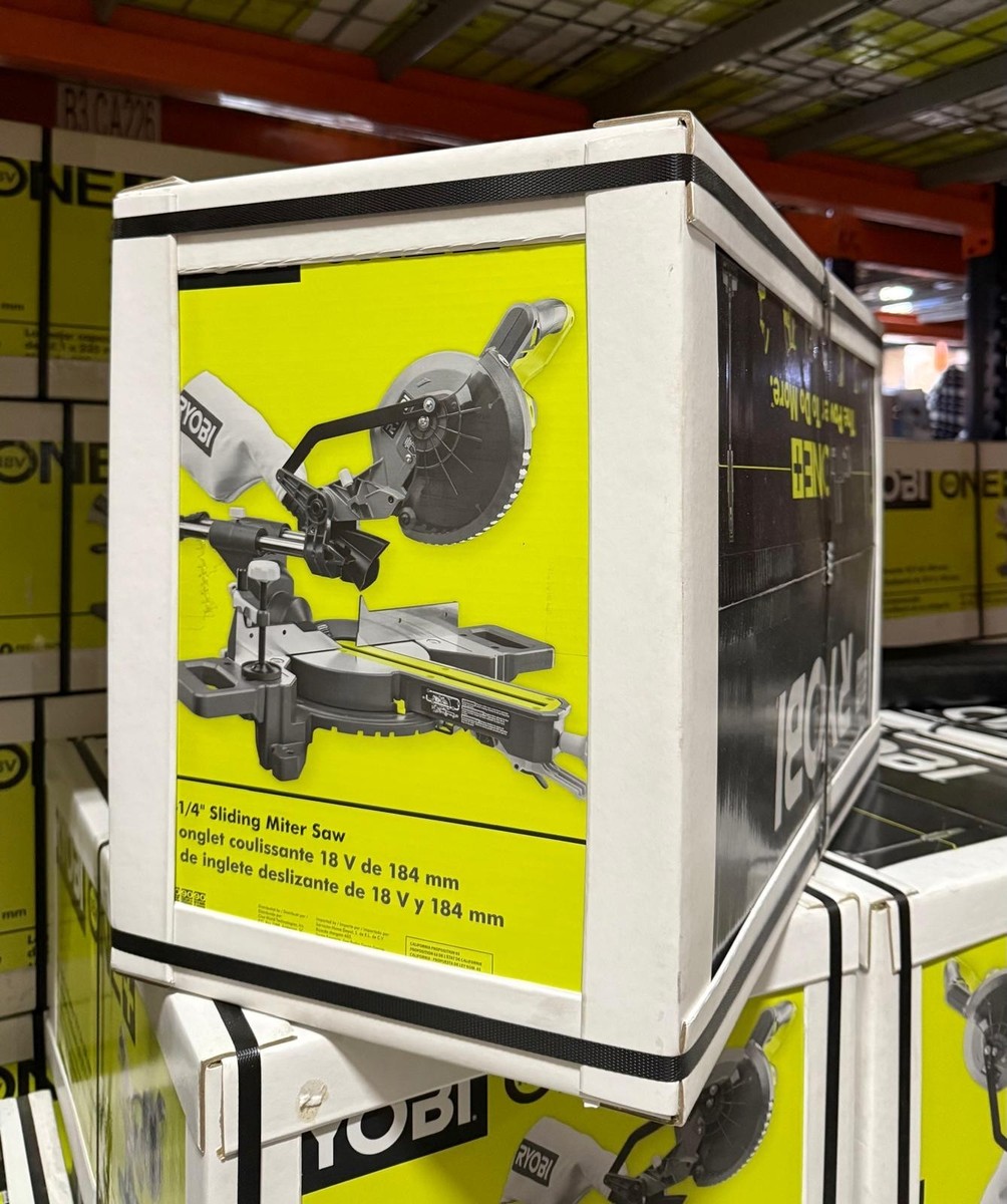 Brand New 18V Cordless 7-1/4 Sliding Compound Miter Saw, Tool