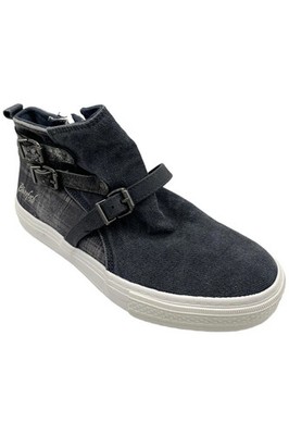 Blowfish Malibu Women's Kayleen Zip High Sneaker Desert/Meteorite/Gray