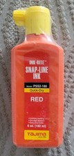 TAJIMA Ink-Rite Snap-Line Ink Refill Quick Dry, 6 oz Red *PSS2-180