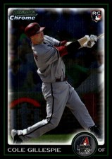 Cole Gillespie 2010 Bowman Draft Picks & Prospects #BDP101 Diamondbacks MLB READ