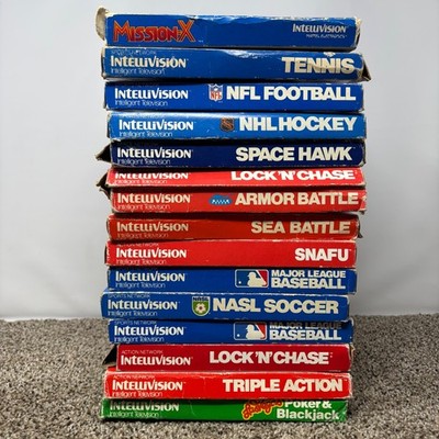 Intellivision Games Choose Your Game Lot Cleaned And Tested Build Your Lot