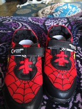 Boys Spiderman Sneakers Mesh Breathable Sport Shoes,Size 3.5,Lights Don't Work