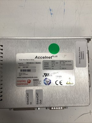 Copley Controls BE2-090-14 Accelnet Plus Dual Axis Servo Drive P-437