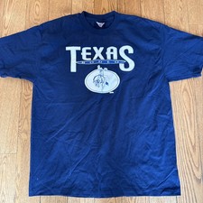 Vintage Texas Rodeo XL Cowboy T-Shirt Hanes Heavyweight Single Stitch Made In US