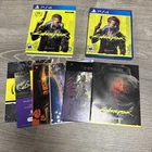 Cyberpunk 2077 w/ Extras - Playstation 4 PS4 - CIB Complete - Tested Free Ship