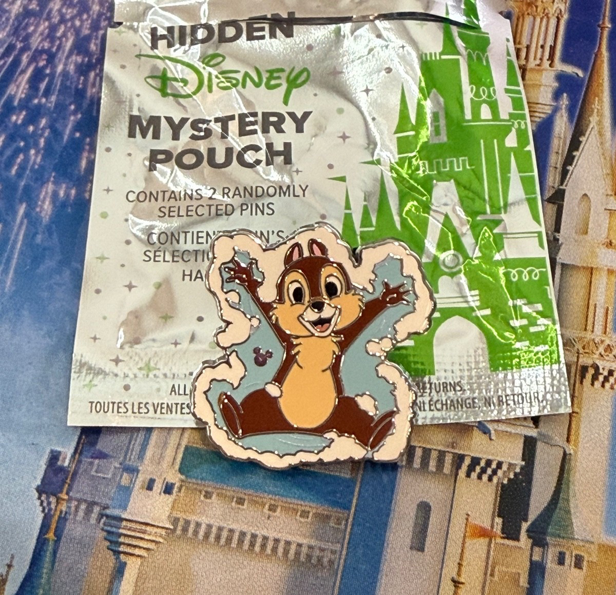 NEW 2026 Walt Disney World Wave A Hidden Mickey Holidays Chip Winter Snow