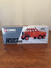 Corgi Heavy Haulage 17501 Scammell Constructor Siddle Cook 1:50 Scale. Mint