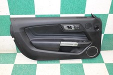 15-23 Mustang Black Blue Stitch Driver Side Left Lh Interior Door Trim Panel Oem