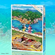 Tenyo 1000 Piece Jigsaw Puzzle Disney Drive Date 2025 Calendar new free shipping