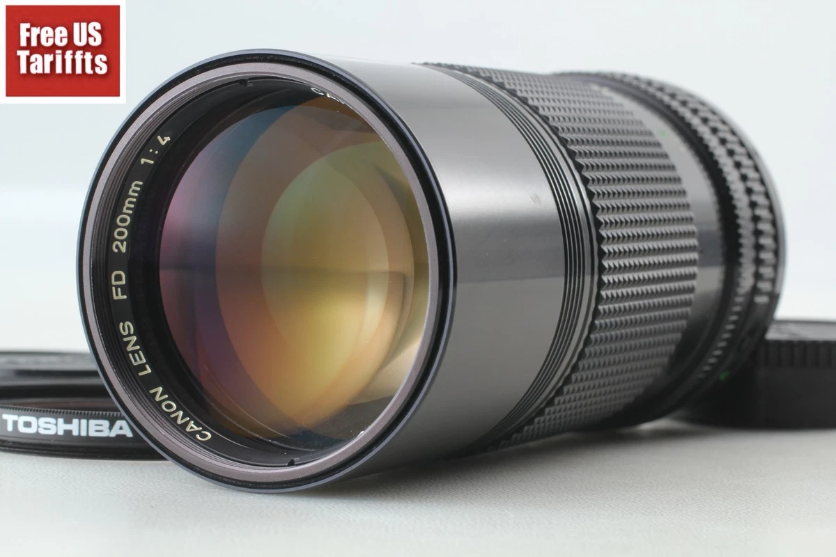 Canon FD f/4 Camera Lenses 200mm Focal for sale | eBay