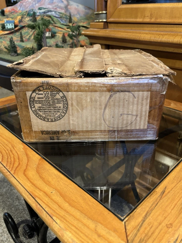 Lionel Prewar Outfit No. 0082W Double OO Gauge 002/002W Set Box/In need of help! - Image 3 of 4