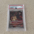 Team Rocket's Meowth Illustration Rare - Destined Rivals - 203 - PSA 9
