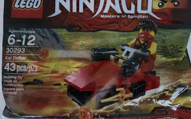 LEGO NINJAGO: Kai Drifter 30293 in Polybag 53 Pcs Age 6-12  New Sealed